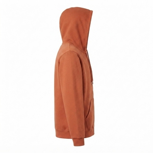 Sudadera con Capucha y Cremallera Completa de Mezcla de Algodón Premium, con Logotipo Personalizado, Estilo Casual - Product Image 2