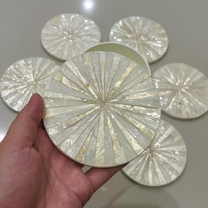 Agate Designing <b>Coasters</b> Vintage Creative Art <b>Table</b> Top Decorative Handmade Resin Mats and Pads Kitchen Counter Top <b>Coaster</b> Tool - Product Image 5