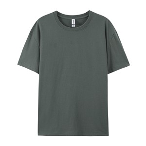 T-shirt surdimensionné à imprimé graphique pour homme, tissu en coton doux au toucher, finition délavée vintage, manches tombantes et style avant-gardiste - Product Image 4