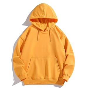 Sudadera con Capucha Premium para Hombre, de Forro Polar, Transpirable, Cómoda para Uso Diario, con Capucha Ajustable y Bolsillo Tipo Canguro, Diseño Sólido, Varias Tallas - Product Image 2
