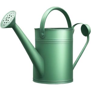 Arrosoir en métal idéal pour le jardinage quotidien, intérieur/extérieur, matériau résistant à la rouille, bec long pour une arrosage précis. - Product Image 1