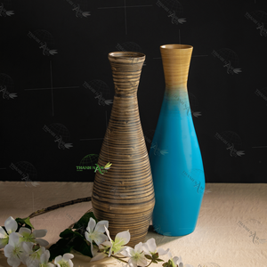 Jarrón de bambú ecológico y minimalista para una vida natural Celebra con nuestro diseño sostenible - Product Image 3