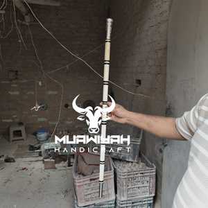 ไม้เท้าทำจากกระดูกควายคุณภาพดีที่สุดสำหรับผู้สูงอายุ สีขาวธรรมชาติ ดีไซน์ทันสมัย กำลังเป็นที่นิยม - Product Image 3