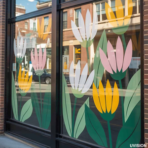 Vinilo Transparente Personalizado con Impresión UV, Adhesivo Transparente para Ventanas, Decoración para Escaparates - Product Image 4