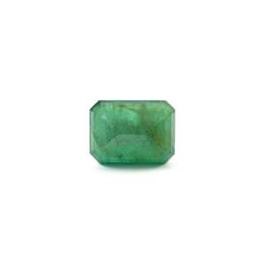 Handcrafted 8.83 Carat Natural Zambian Emerald Loose Gemstone Emerald Cut 8x10mm for Fine Jewelry - Product Image 2