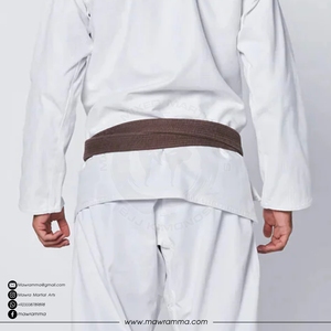 ชุดยิวยิตสูแบบมินิมอล ผ้าฝ้าย 100% ทอลายเพิร์ลวีฟ ปักโลโก้ได้ตามต้องการ ชุดกิโมโนบราซิลเลียนยิวยิตสู สำหรับนักกีฬาอาชีพ ชุดฝึกซ้อม - Product Image 6