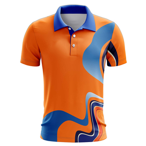 Men's Custom Logo Printed for <b>Polo</b> T-Shirts Wholesale Polyester T-Shirts For Sublimation OEM Service - Product Image 1