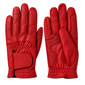 Guantes de Golf para Zurdos 2026 con Logotipo Personalizado, Calidad Premium, Impermeables, de Cuero Cabretta, Transpirables, Ajustables, para Pesca Deportiva - Product Image 2