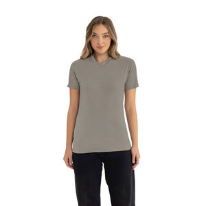 เสื้อยืด Level Apparel ผ้าฝ้าย 100% สีเทา สวมใส่สบาย เป็นมิตรต่อสิ่งแวดล้อม เนื้อผ้านุ่ม ทนทาน ไม่มีลาย สามารถสกรีนแบรนด์ได้ ใส่ได้ทั้งชายและหญิง แขนสั้น - Product Image 4