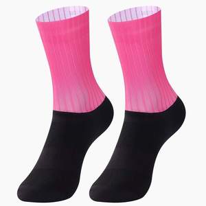 Calcetines personalizados al por mayor para hombre y mujer, calcetines de algodón para correr, fútbol y ciclismo, calcetines cortos divertidos con diseño de arcoíris, calcetines cálidos para hombre - Product Image 2