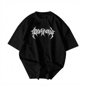เสื้อยืดแขนสั้นผู้ชาย ผ้าฝ้ายเจอร์ซีย์ 100% คอกลม ลำลอง สปอร์ต พิมพ์ลาย ทรงปกติ - Product Image 1