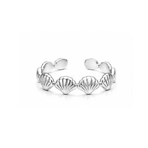 Bague de pied de plage avec motif étoile de mer, plaquée or, style bohème, pour l'été, boutique de détail - Product Image 6