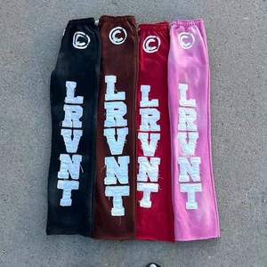 Pantalones de Felpa de Algodón, Tejido Suave y Cálido, Ajuste Cómodo, Ropa Casual para Hombre - Product Image 1