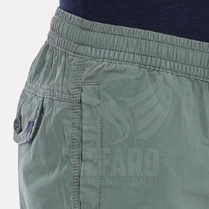 Shorts d'été sur mesure de style nouveau, couleur unie, fabriqués au Pakistan - Product Image 6