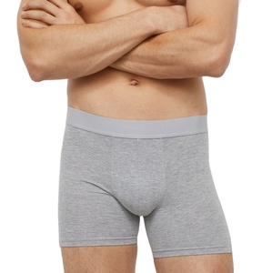 Nuevos Calzoncillos Boxer de Algodón Orgánico para Hombre Joven, con Logotipo Personalizado de su Propia Marca, Transpirables, de Cintura Media - Product Image 2