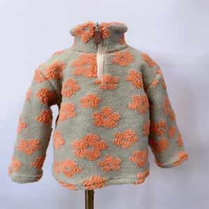 KERUI, chaqueta de invierno para niños, ropa peluda con cremallera 1/4, abrigos para niños y niñas, ropa de invierno para niños, chaqueta - Product Image 5