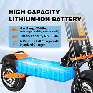 Entrepôt UE, États-Unis, Royaume-Uni, livraison rapide, <span class=keywords><strong>scooter</strong></span> électrique pour adultes à double moteur 10000W, pneus tout-terrain de 13 pouces, double amortisseurs - Product Image 5