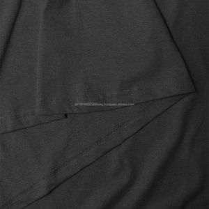 Camisetas de Cuello en V para Hombre, Corte Ajustado, 100% Algodón, Cómodas, de Color Sólido, Transpirables, Ecológicas, Lisas, al por Mayor - Product Image 4