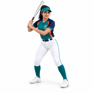 Uniformes de Softbol al por Mayor para Equipos Femeninos con Nombres y Números Personalizados, Camiseta de Manga Corta con Botones - Product Image 2