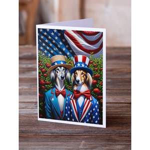 การ์ดเปล่า8ใบพร้อม5x7ขนาดซองจดหมายพร้อมการ์ดอวยพร A7สไตล์อเมริกันซาลูกี - Product Image 2