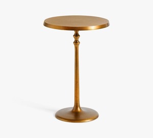 Luxury <b>Gold</b> Metal Display <b>Table</b> Pedestal Stand for Hotel and Restaurant Decor Decorative <b>Gold</b> Brass Pedestal <b>Table</b> Round Top - Product Image 1