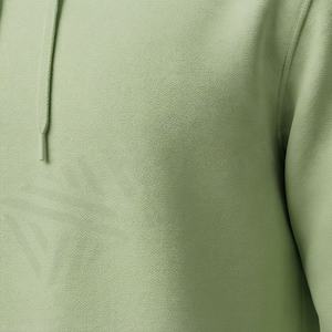 Sweat à capuche zippé intégral en molleton de coton épais et chaud pour homme, personnalisable, couleur personnalisée, effet 3D, coupe décontractée, grammage lourd - Product Image 5