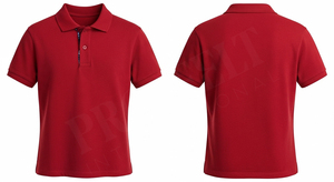 Camiseta Polo de Color Liso Sólido con Diseño de Logotipo Personalizado Clásico, Tela Suave y Cómoda, Manga Corta, Ropa Casual, Camisas de Primera Calidad - Product Image 2