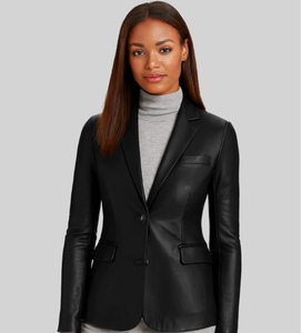 New Arrival <b>Leather</b> <b>Jacket</b> Windproof <b>Men</b> Women <b>Leather</b> <b>Jacket</b> Custom Styles Charlotte Burnt Multiple Colors <b>Leather</b> <b>Jacket</b> 2026 - Product Image 2