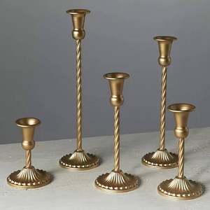 Support à bougie en métal personnalisé, très demandé, pour la décoration de la maison et les mariages, taille sur mesure, écologique et durable. - Product Image 3