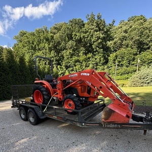 รถตักล้อยางดีเซล Kubota L3901 รถแบคโฮ รถแทรกเตอร์ขับเคลื่อน 4 ล้อ เครื่องจักรกลการเกษตร รถตักหน้า สีส้ม รถอเนกประสงค์สำหรับฟาร์ม - Product Image 6