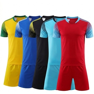 Wholesale Custom Printed Soccer American Football Jerseys Breathable Quick Dry 100% Polyester V-<b>Neck</b> Short Sleeve Front Team - Product Image 1