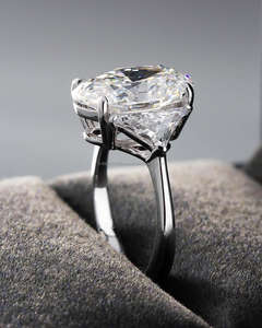 IGI/GIA Lab Grown Vintage 14K oro amarillo boda/anillo de compromiso corte redondo diamante Unisex perfecto aniversario y regalo de fiesta - Product Image 4