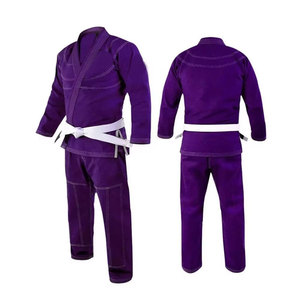 Kimono BJJ uni à prix abordable, uniforme d'entraînement, service OEM, vêtements d'arts martiaux 100% coton respirant, lavé, durable, 380g - Product Image 5