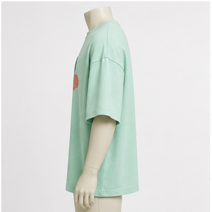 เสื้อยืดผู้ชายทรงโอเวอร์ไซส์ ผ้าคอตตอนถัก 100% พิมพ์ลายดิจิตอลแบบพรีเมียม แห้งเร็ว สไตล์ 21 รหัสสินค้า TSA-SPT-0021 - Product Image 3