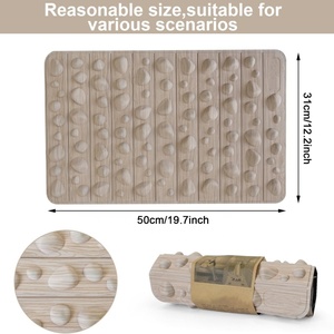 Tapis de massage des pieds 3D, planche de massage des doigts, tapis de fitness pour l'exercice, la rééducation, la pression des pieds et des orteils, relaxation - Product Image 3