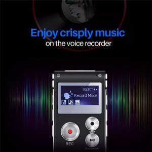 Registratore Vocale Digitale 32GB Mini in Metallo, MP3, Dittafono Audio con Connettore USB, Registratore per Riunioni con Formato FLAC e WAV - Product Image 4