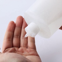Bouteille d'eau bénite vide en HDPE personnalisée avec impression sérigraphique et estampage à chaud, articles cadeaux religieux catholiques, 4 oz/8 oz en plastique