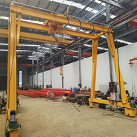 Grue à portique à poutre unique Sinoko 1-10 tonnes petit mini rail mobile prix de grue à portique portable