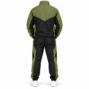 IRON MARK INDUSTRIES Men's Sporty <b>Tracksuit</b> Full Length Zipper Closure Color Blocking Printed <b>Waterproof</b> Lightweight Breathable - Product Image 6