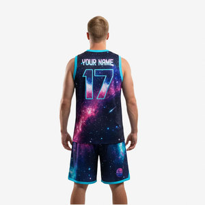Unique Style Basketball Uniform Solid Color Sublimation Print Custom Logo Basketball Uniform Low Price Sports Clubs <b>Athlete</b> Kits - Product Image 3