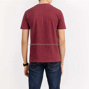 Camiseta de Alta Calidad de Marca, 100% Algodón de Punto Grueso para Hombre, Sostenible y Transpirable, Informal de Manga Corta - Product Image 2