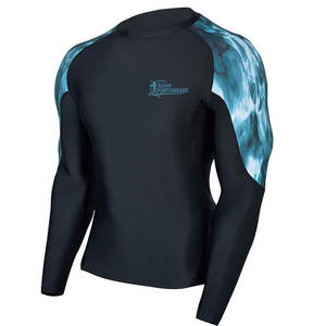 Camiseta de natación atlética de secado rápido, material duradero, para entrenamiento en piscina. - Product Image 1