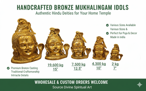 พระพุทธรูปศิวะโบราณ งานศิลปะแบบอาร์ตเดโค สำหรับบูชาที่บ้าน วัด หรือบูชาที่บ้านแบบอินเดียดั้งเดิม  รูปปั้นพระศิวะ  รูปปั้นพระศิวะแบบเป็นมิตรกับสิ่งแวดล้อม - Product Image 6