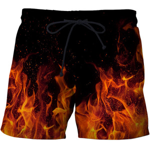 Customized Logo <b>Men's</b> Quick Dry Waterproof Swimming <b>Trunks</b> Shorts 2-in-1 Compression Liner Beach Board Shorts Solid - Product Image 1
