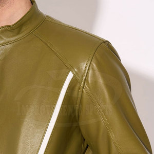 Factory Direct Sale <b>Men</b> Leather <b>Jacket</b> <b>Light</b> Weight <b>Men</b> Leather <b>Jacket</b> Plus Size Leather <b>Jacket</b> - Product Image 6