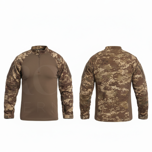Vêtements uniformes, veste de travail personnalisée à motif camouflage, multi-poches, fermeture éclair, matière utilitaire, vêtements d'extérieur, manteaux de qualité supérieure - Product Image 5