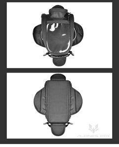 Bolsa Lateral Impermeable para Motocicleta de Corduroy con Capacidad de 20-36L y Cierre de Correa con Hebilla para Viajes y Paseos de Larga Distancia - Product Image 4