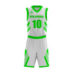 Uniforme Deportivo de Baloncesto Transpirable, Jersey y Pantalones Cortos Ligeros, Fabricante de Exportación OEM Personalizado - Product Image 4