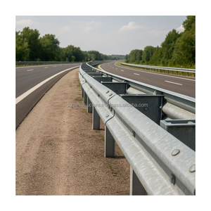 Barrière de sécurité routière en acier galvanisé à chaud W Beam M180 pour rues et autoroutes - Product Image 1