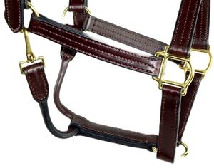 เชือกแขวนคอหนังม้าที่ทนทานสไตล์อังกฤษโลโก้ที่มีคุณภาพระดับพรีเมียมดีไซน์หลากหลายสำหรับม้า - Product Image 3